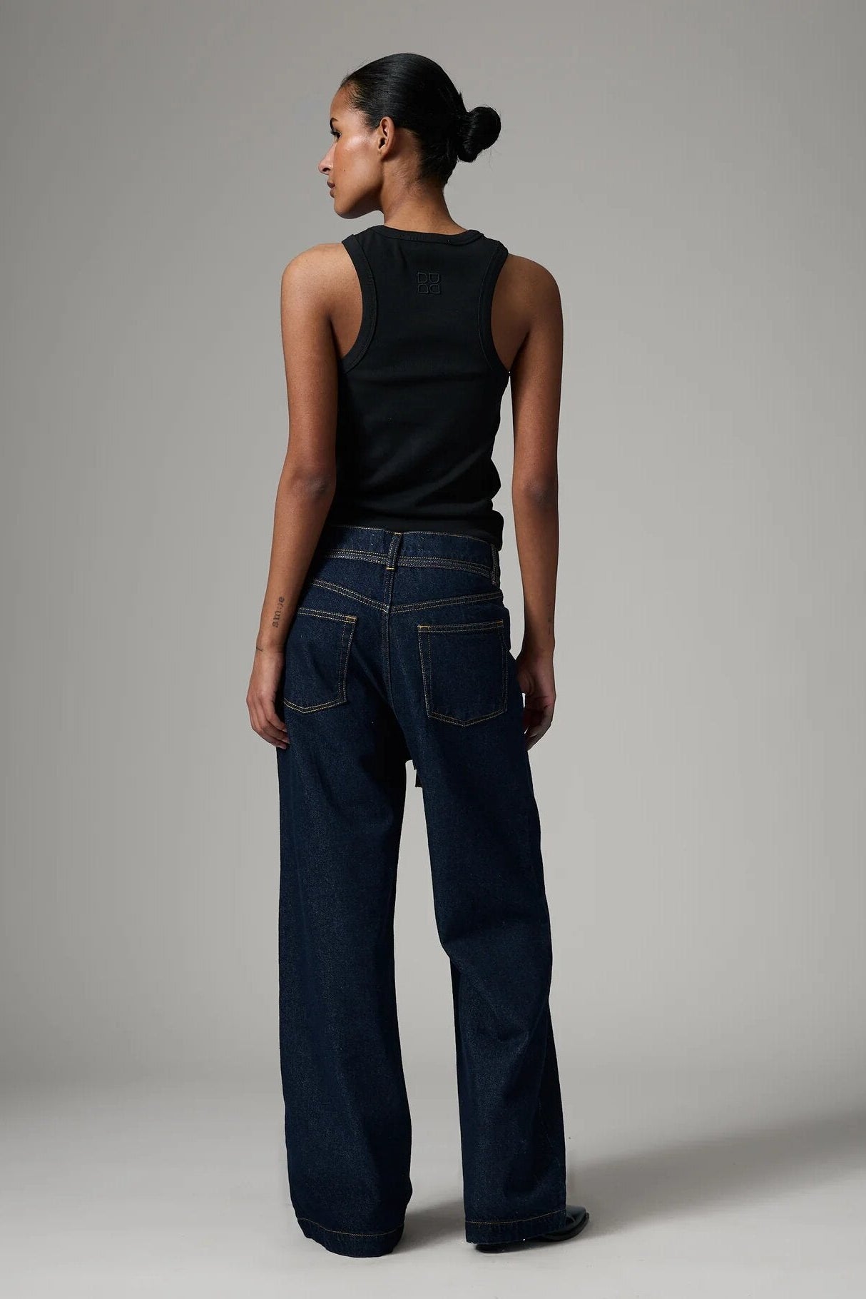 Elijah Vibrant Stretch jeans - Dark Blue Denim